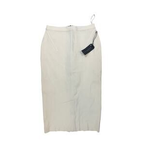 Mariam Anna Barska NWT Bandage Skirt Sz S Bodycon White- Light Dirt From Storage